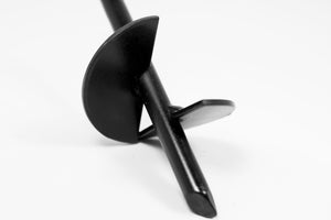 close up of auger tip