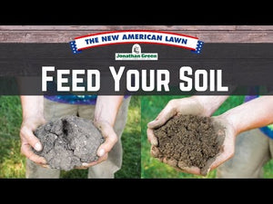 clay soil next to image of improved soil